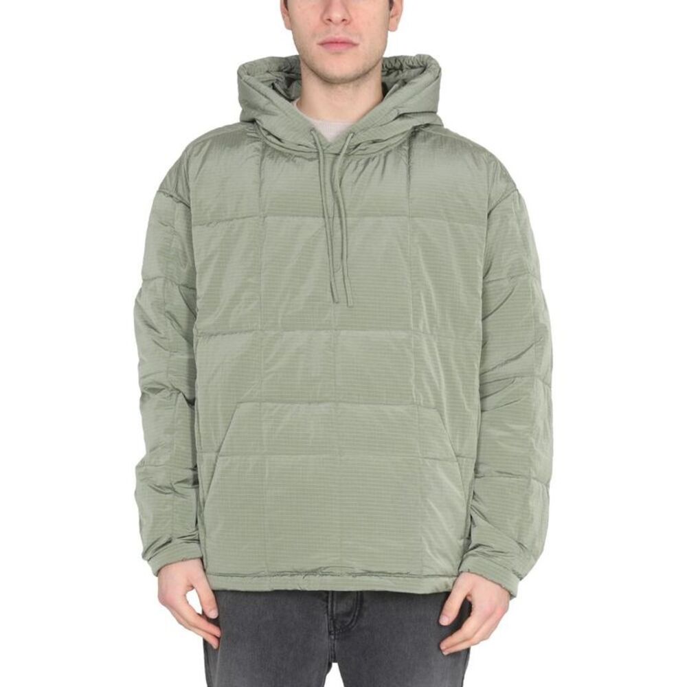 IENKI IENKI Puffer Anorak Hooded Jacket Men BROWN Outerwear